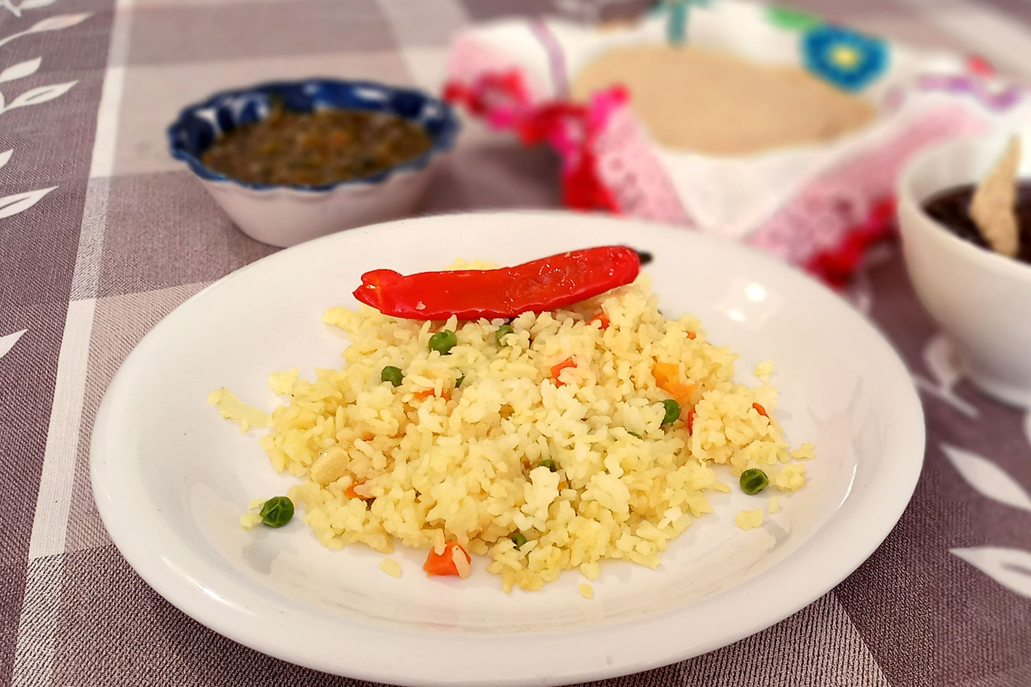 Cómo se hace el arroz amarillo