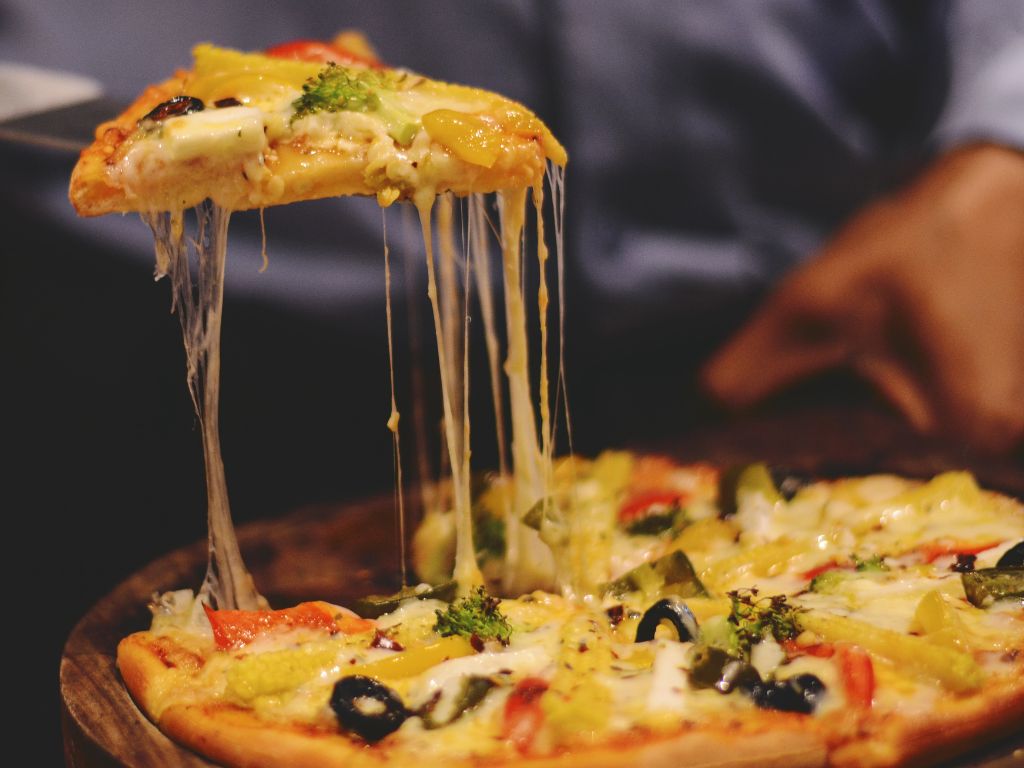 pizza baja en carbohidratos