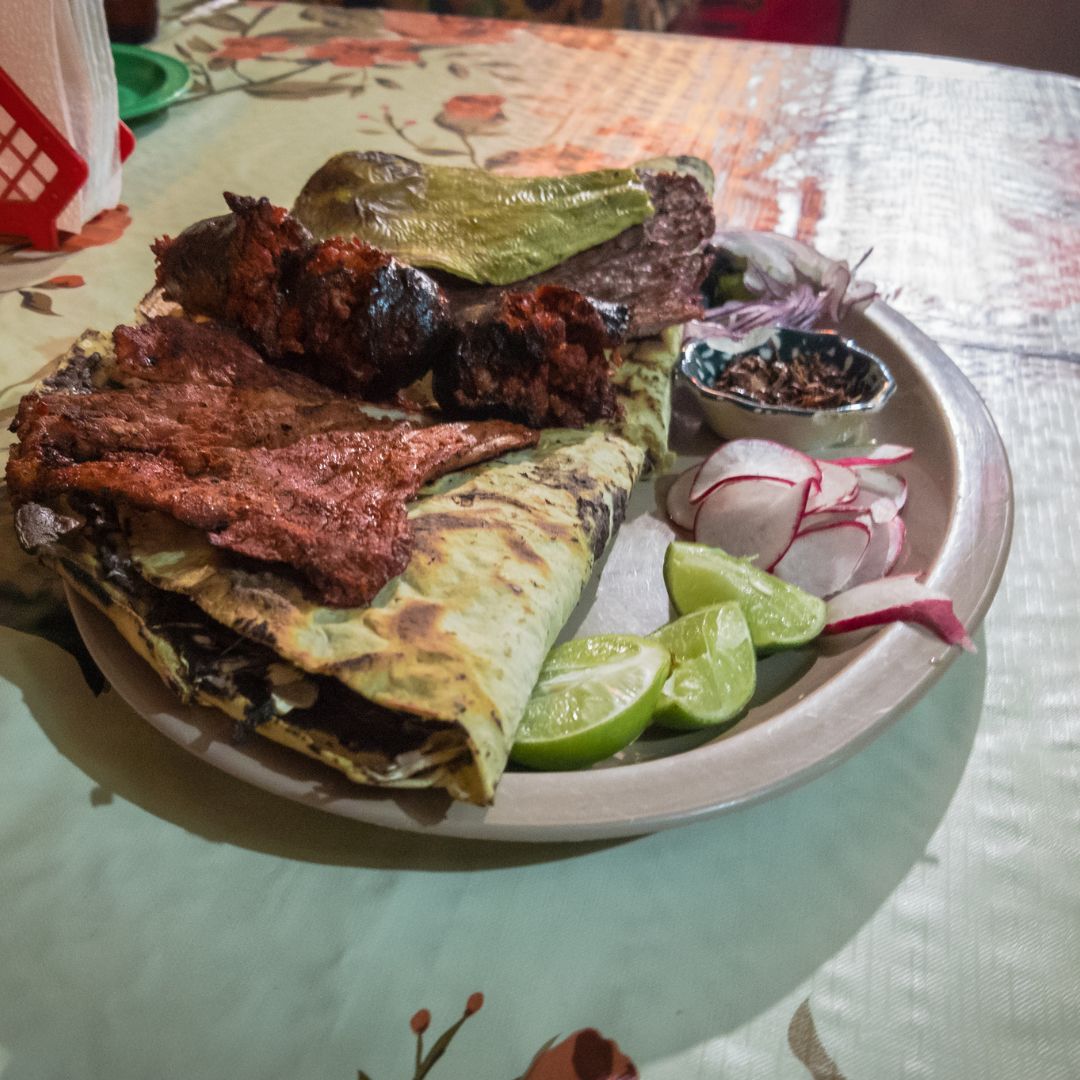 Tlayudas oaxaqueñas